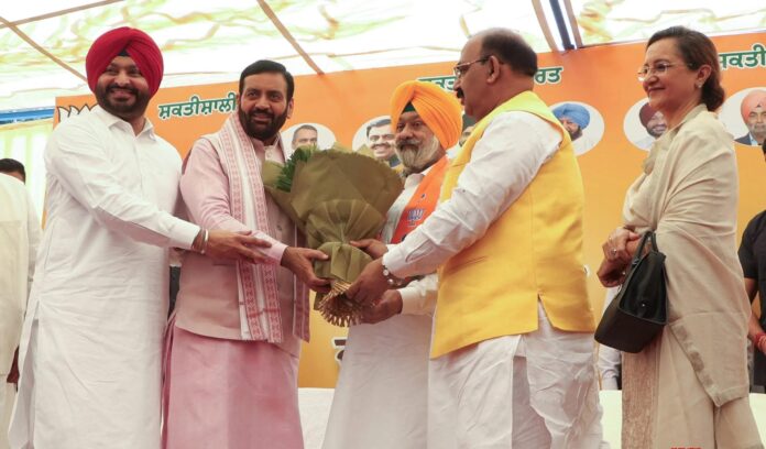 Jagdeep Cheema joins BJP